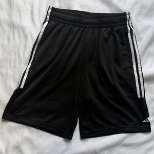 adidas Black and White Men's Athletic Shorts
